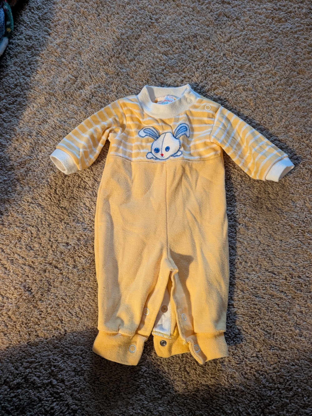 Vintage 1970s / early 1980s Health-tex "Permanent Press" Infant Romper
